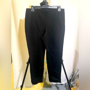 Chico- black dress slacks, straight leg. size 0.5/S